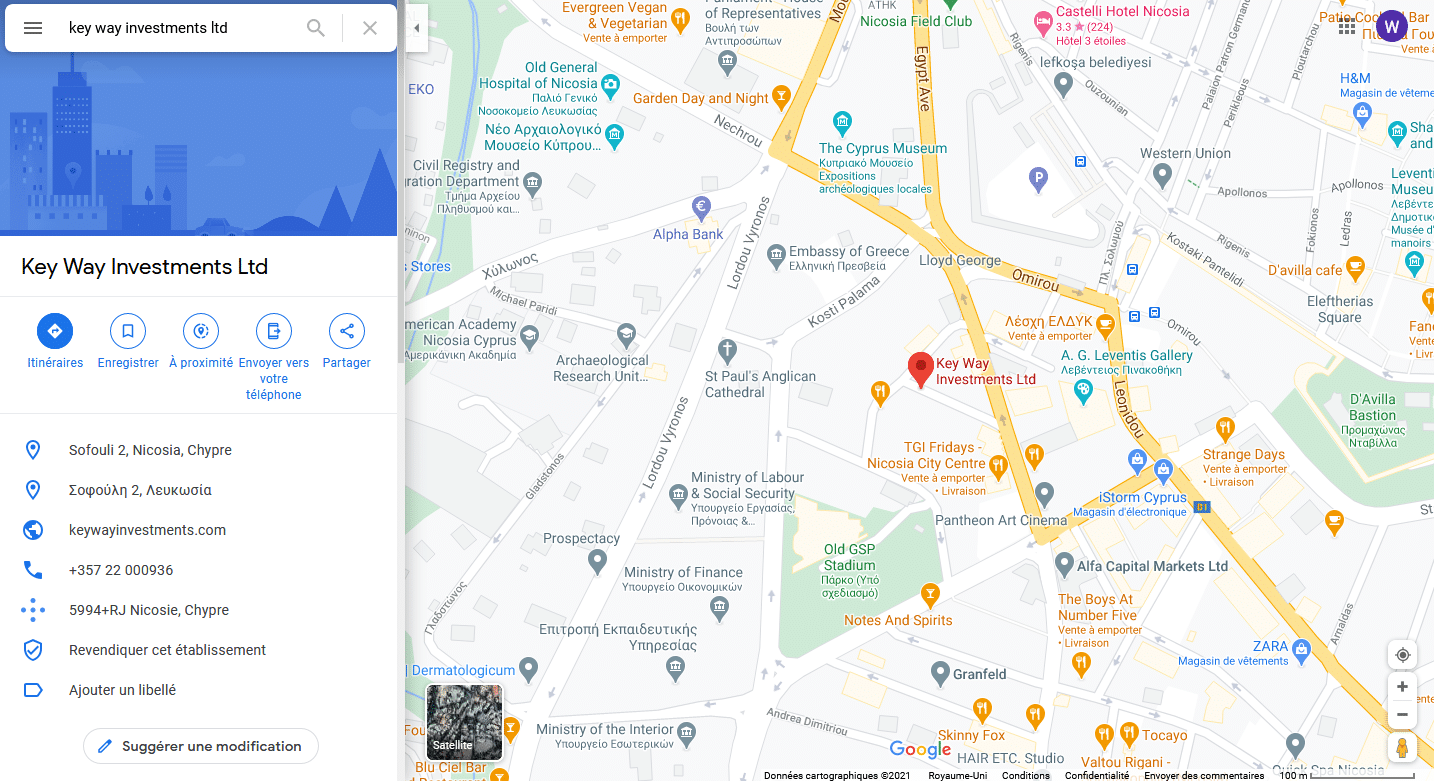 Localisation ClickTrades