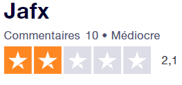 Notes Avis JAFX