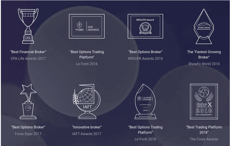 Olymp Trade avis récompenses